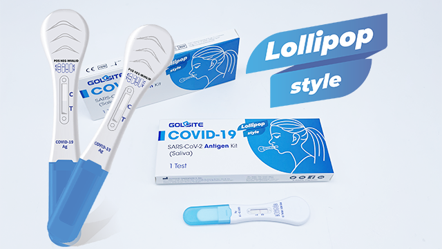 2021 جديد Covid-19 Saliva Antigen Kit